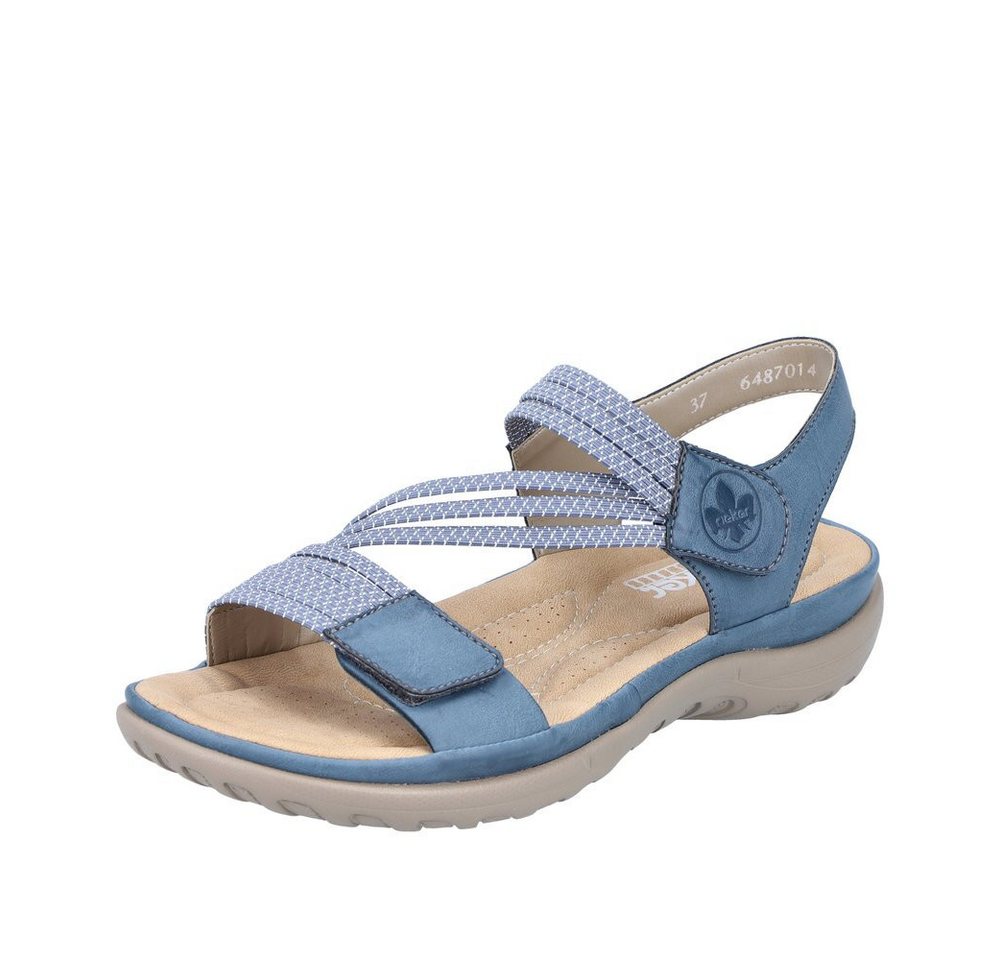 Rieker - Sandalen - Blau Sandalette (blau)