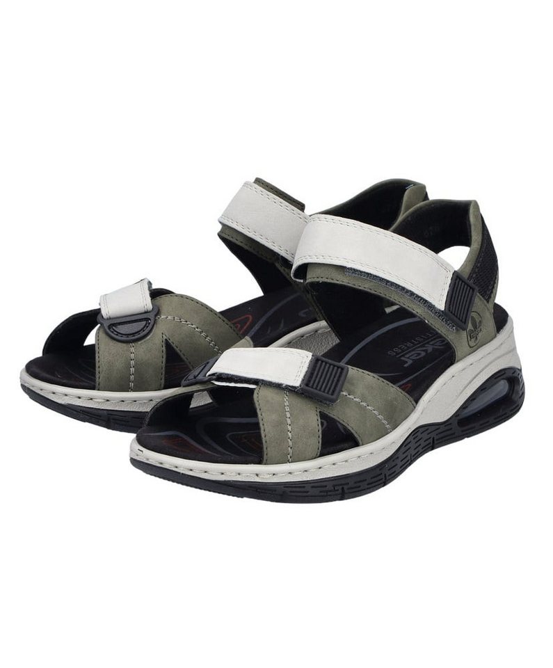 Rieker 67651 grün Damen Sandale