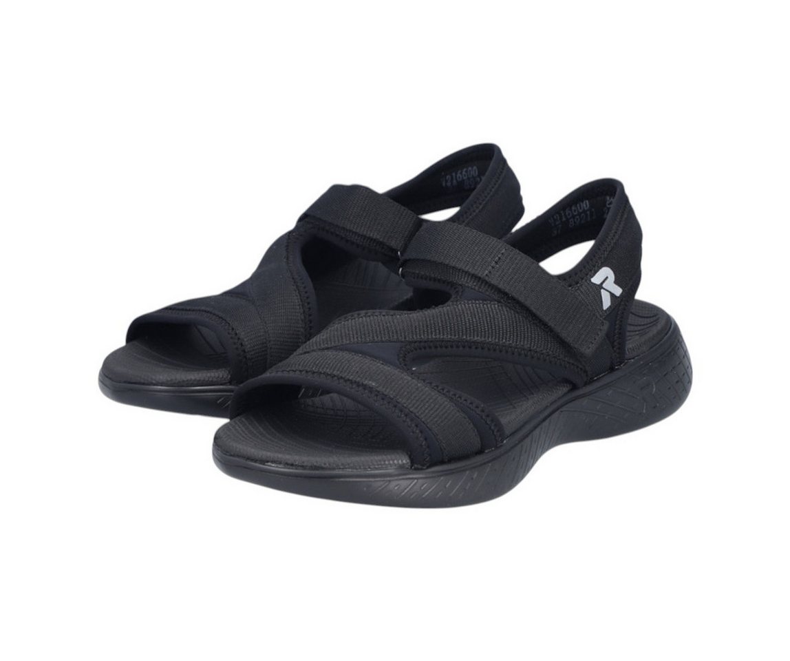 Rieker V2166 schwarz Damen Sandale