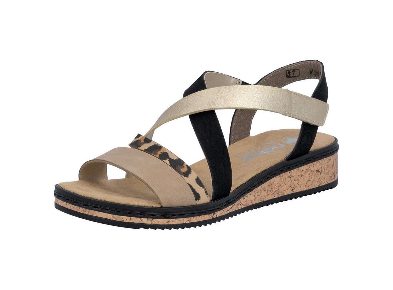 Rieker Keilsandalette (beige)