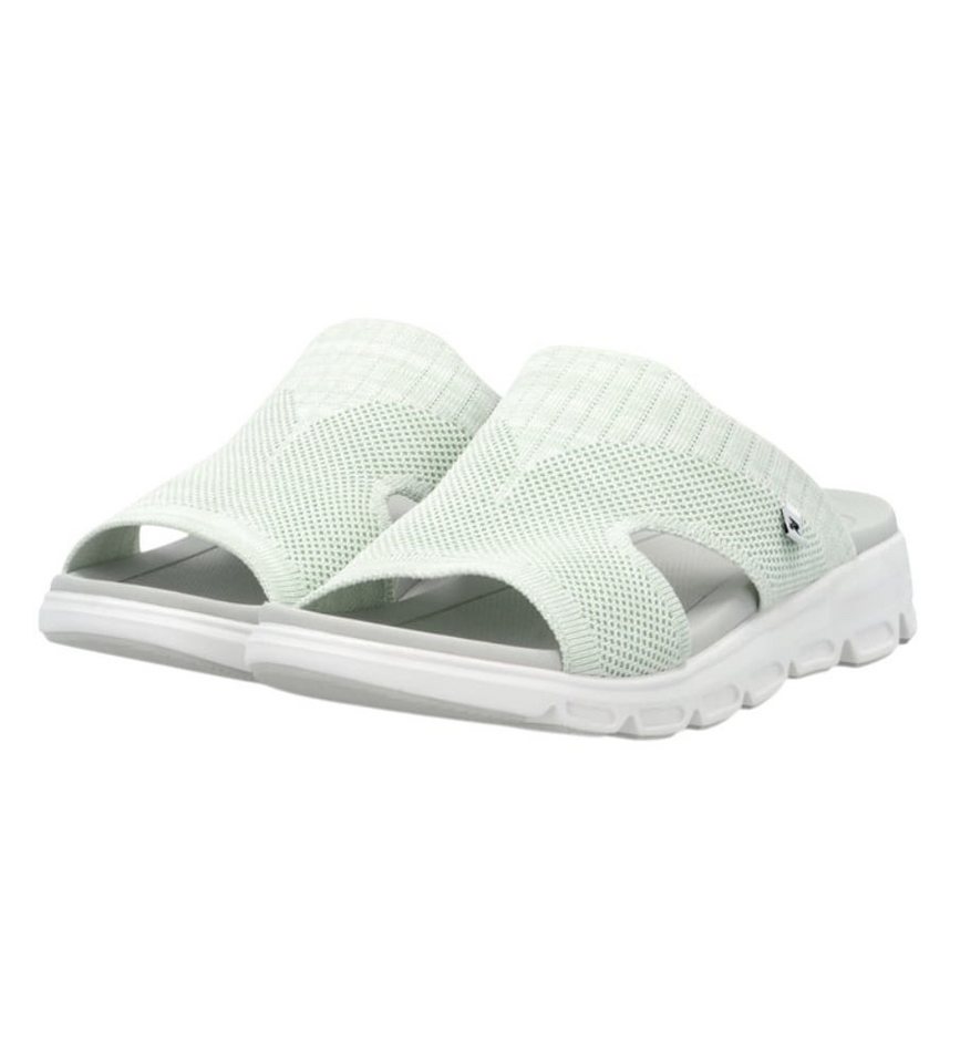 Rieker V8451 Pantoletten grün Damen - 1 Paar Sandale