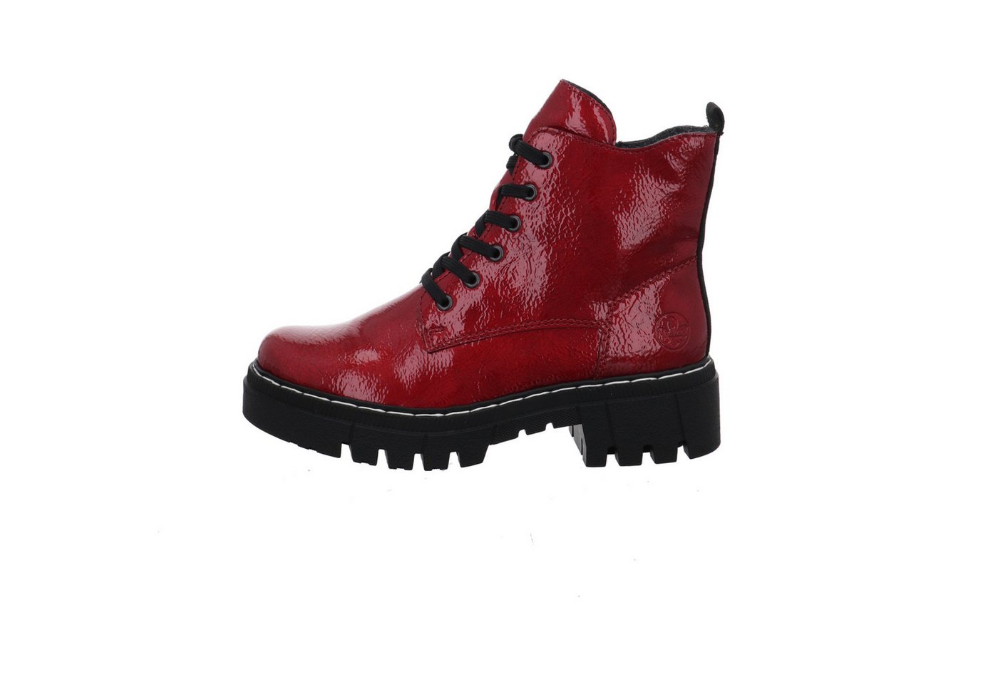 Rieker Velourfutter Schnürstiefelette