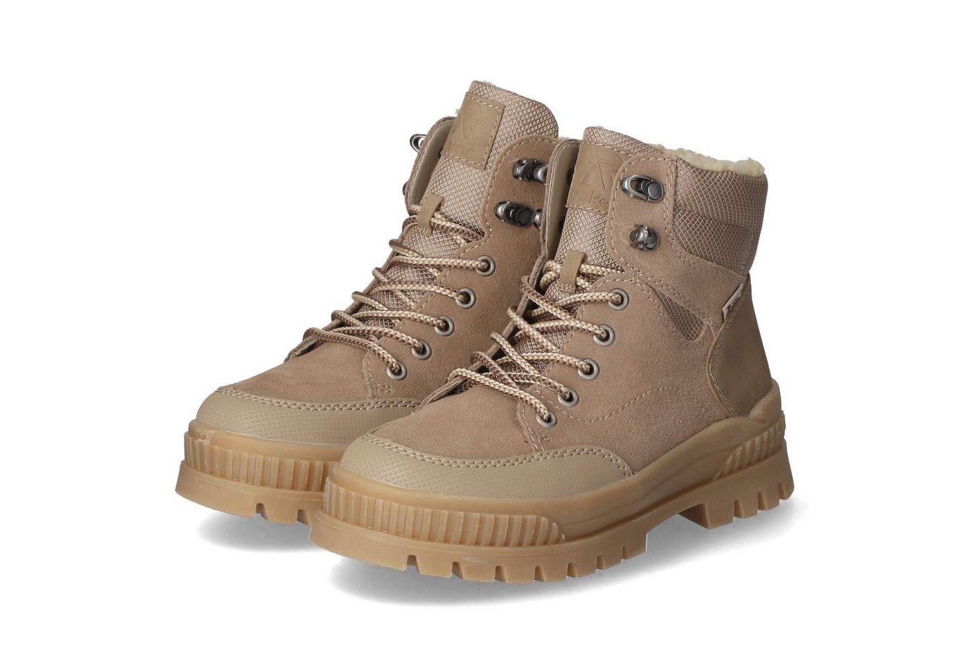 Rieker W2176-64 Damen Synthetik beige Winterstiefel