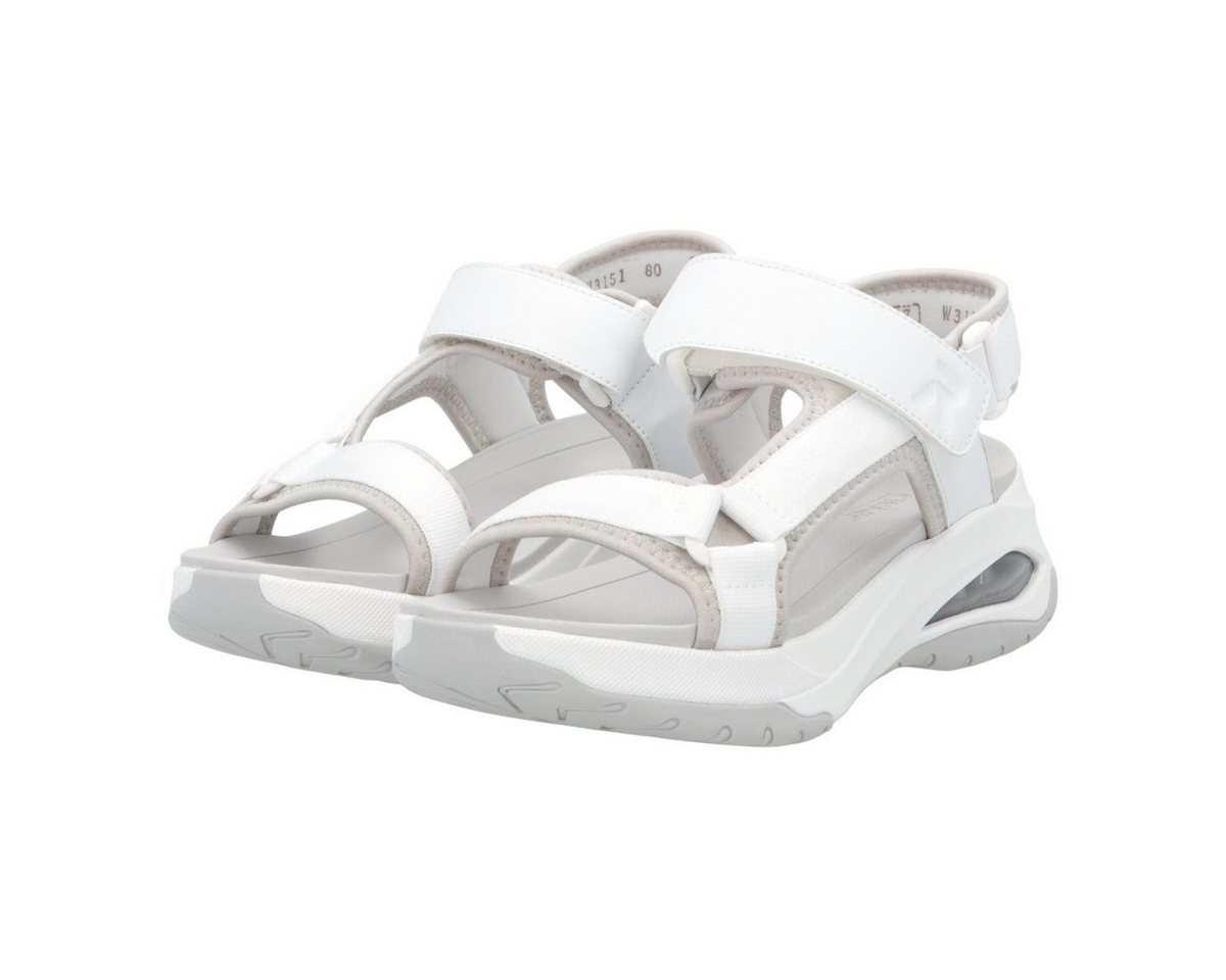 Rieker W3151 weiss Damen Sandale