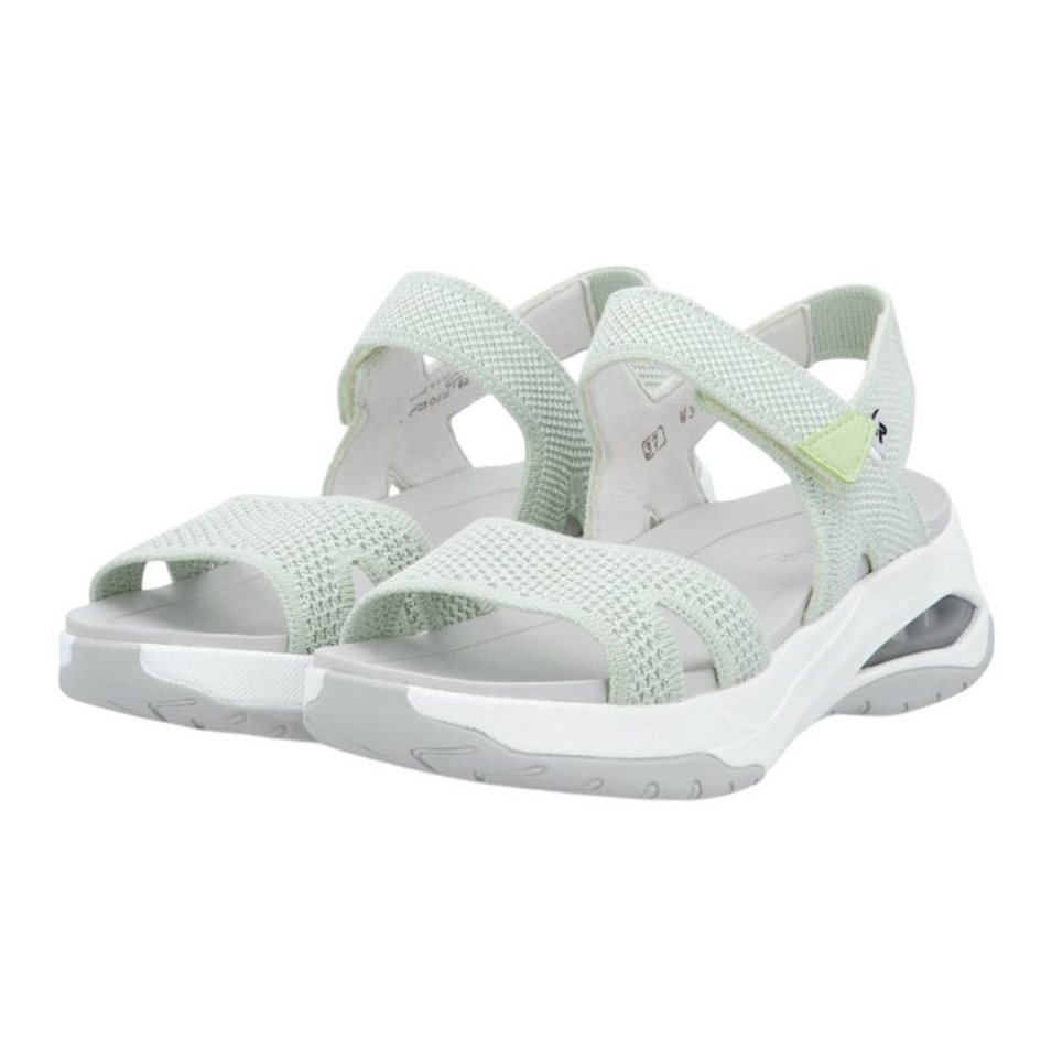 Rieker W3152 grün Damen Sandale