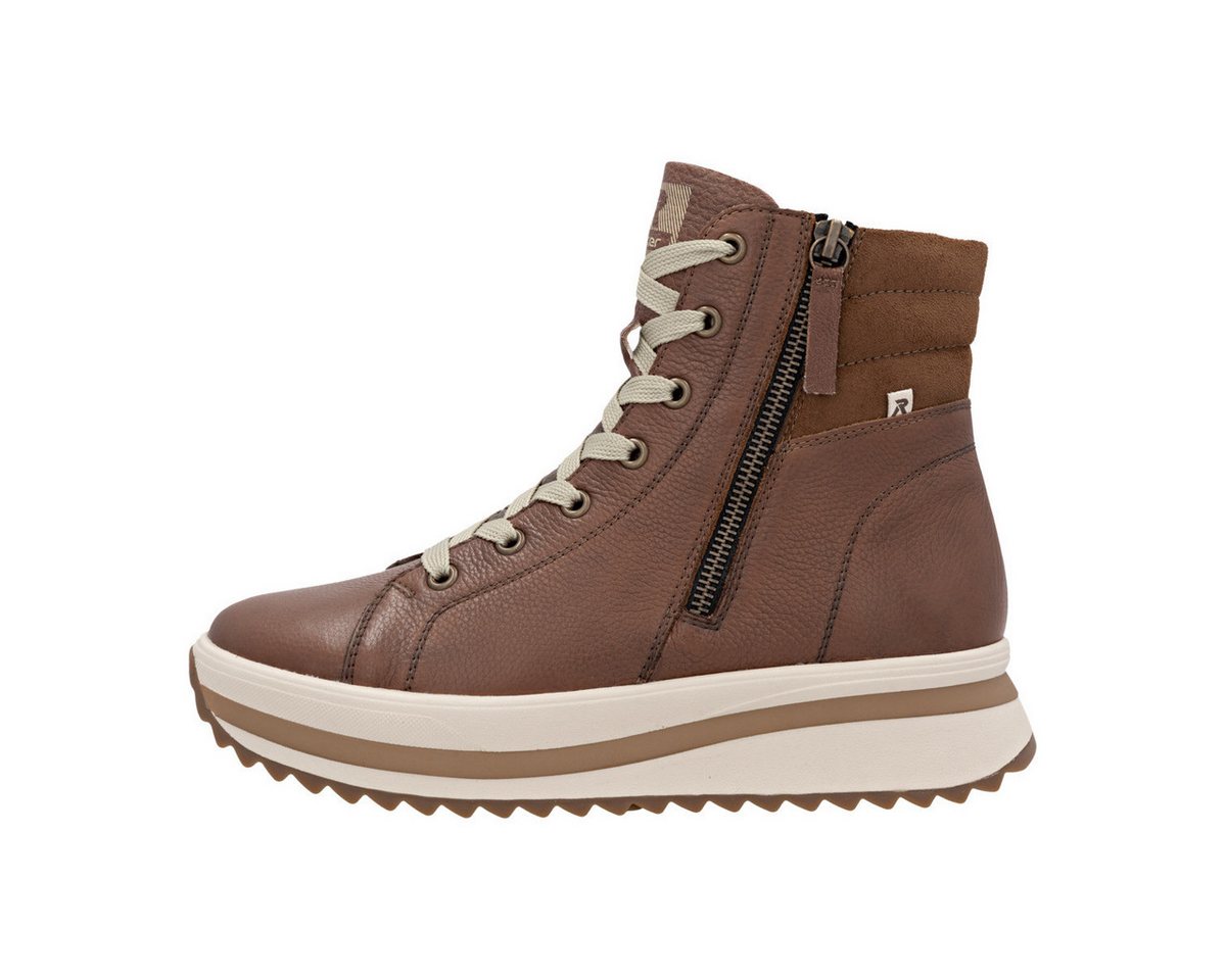 Rieker W3870 Damen Winterboots Stiefeletten, Stiefel, Winterstiefel, Winterboots, Schneestiefel
