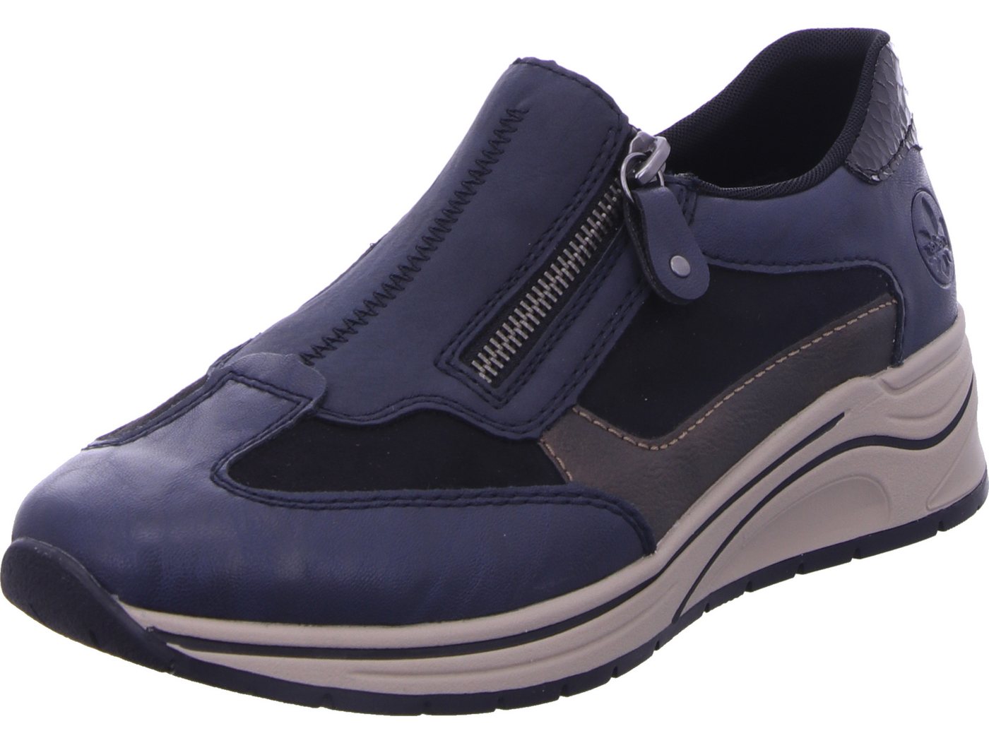 Rieker Wedgesneaker echtes Leder