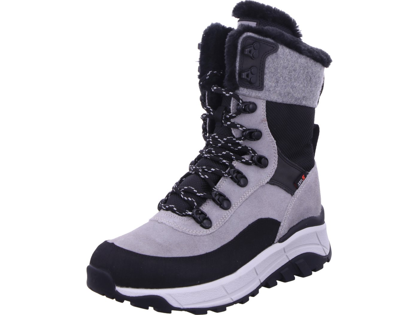 Rieker Winterboots echtes Leder (grau)