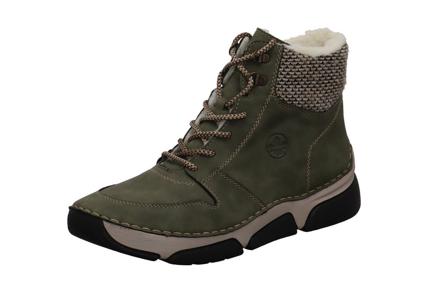 Rieker Schnürboots (grün)