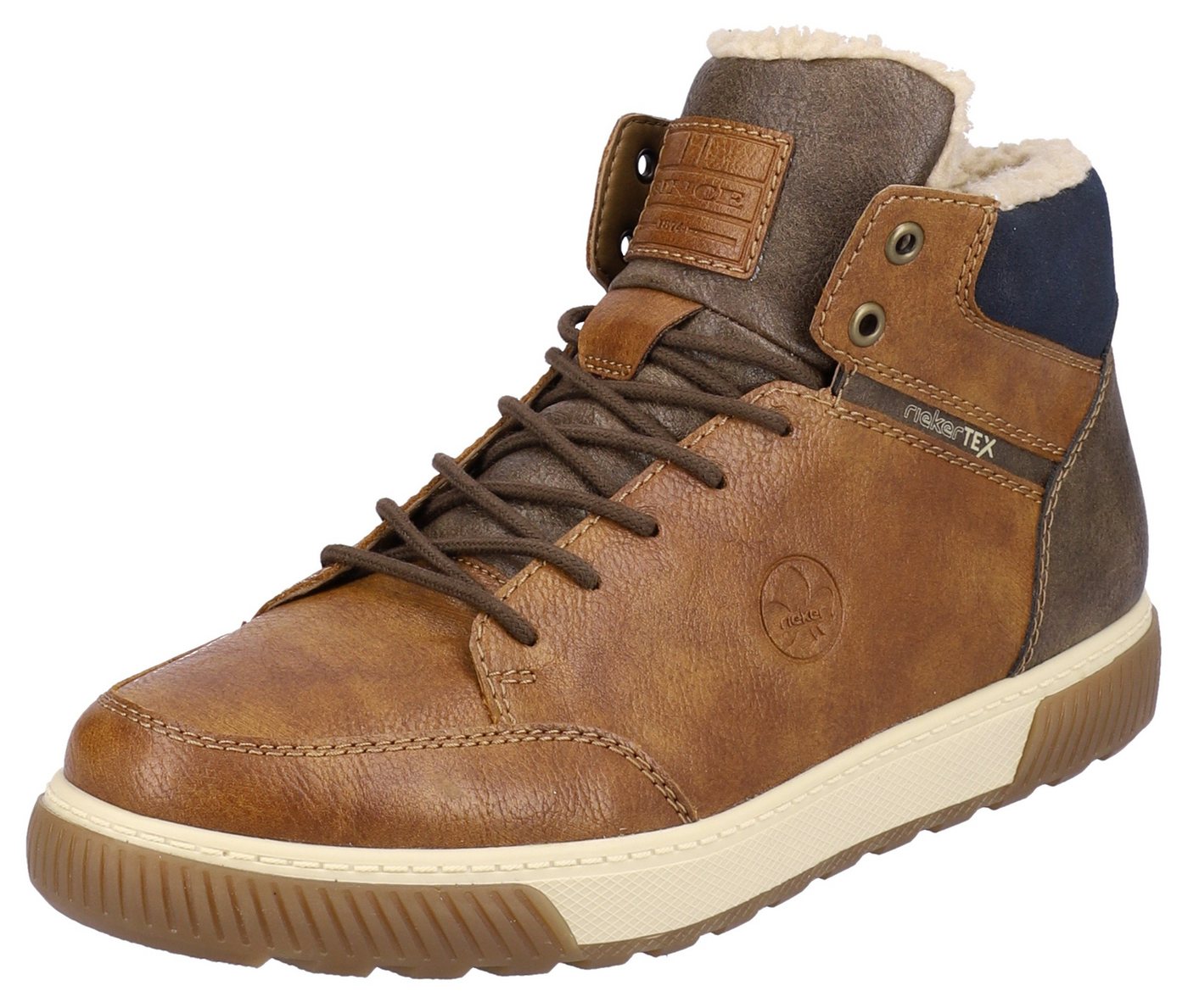 Rieker Winterboots mit wasserabweisender riekerTEX-Membran (braun)
