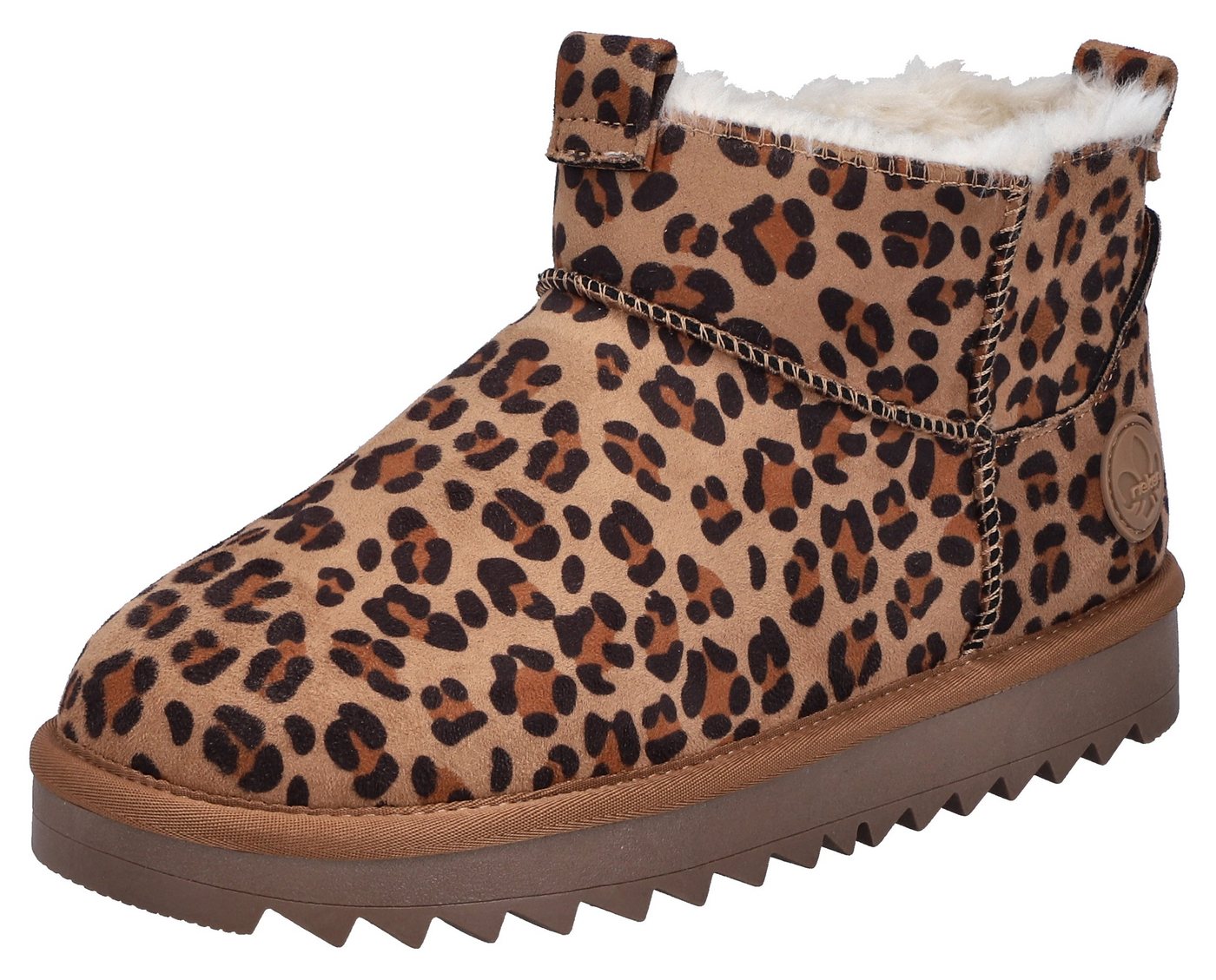 Rieker Winterboots Plateauboots, Schlupfboots, Winterstiefelette mit Warmfutter