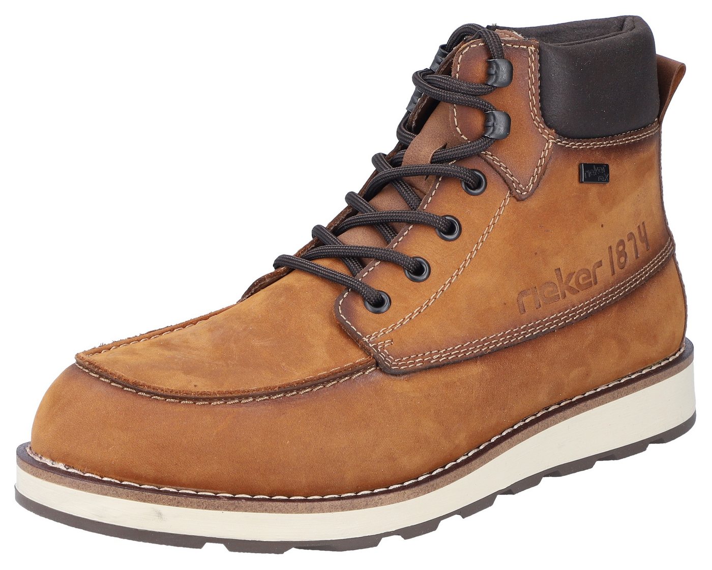 Rieker Winterboots, Stiefelette, Outdoorboots mit wasserabweisender riekerTEX-Membran (braun)