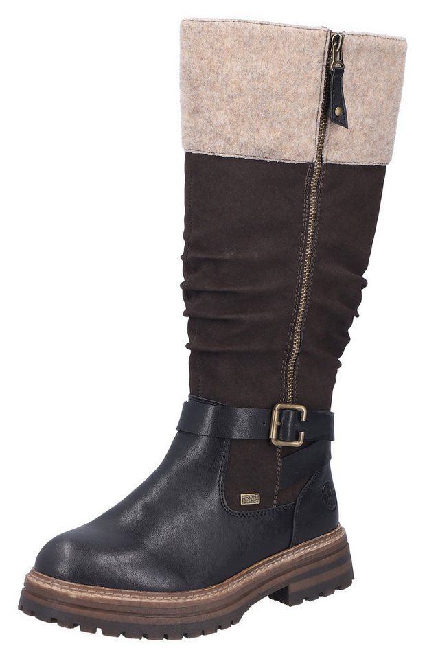 Rieker Winterstiefel Langschaftstiefel mit wasserabweisender riekerTEX-Membran
