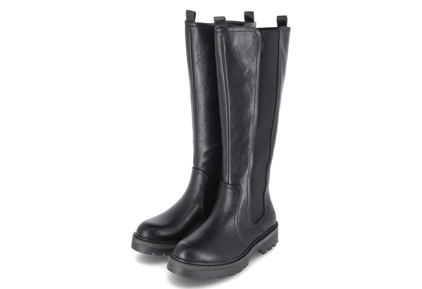 Rieker 91590-00 Damen Synthetik schwarz Stiefel