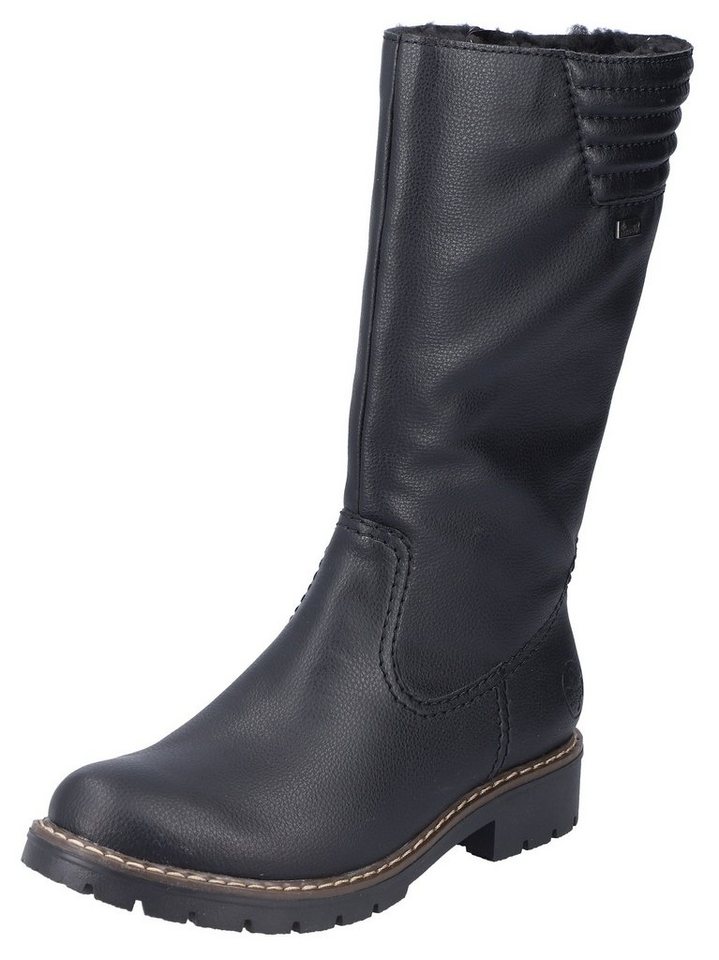 Rieker Winterstiefel, Winterboots, Blockabsatz, wasserabweisende riekerTEX-Membran
