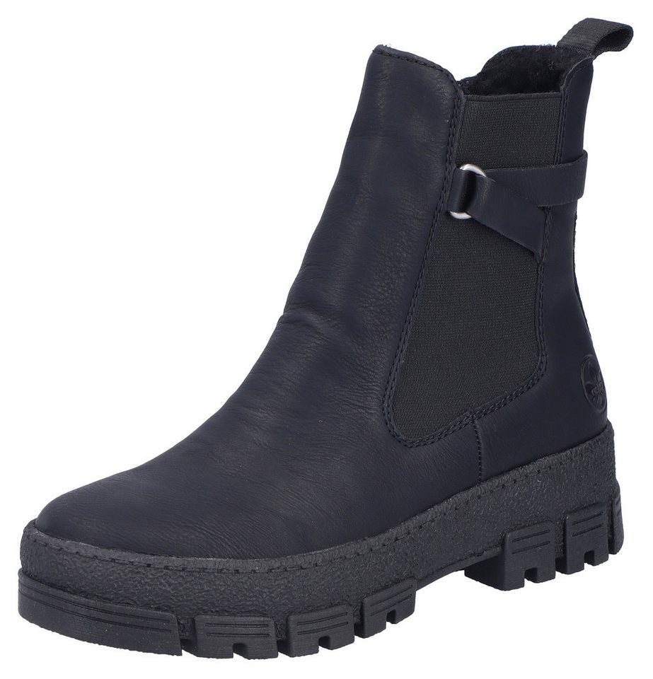 Rieker Winterstiefelette Chelseaboots, Plateauboots, Klassik-Stiefelette mit Warmfutter
