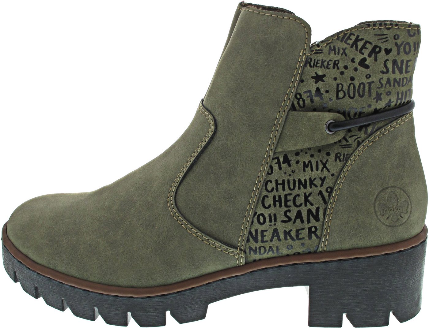Rieker Winterstiefelette (grün)