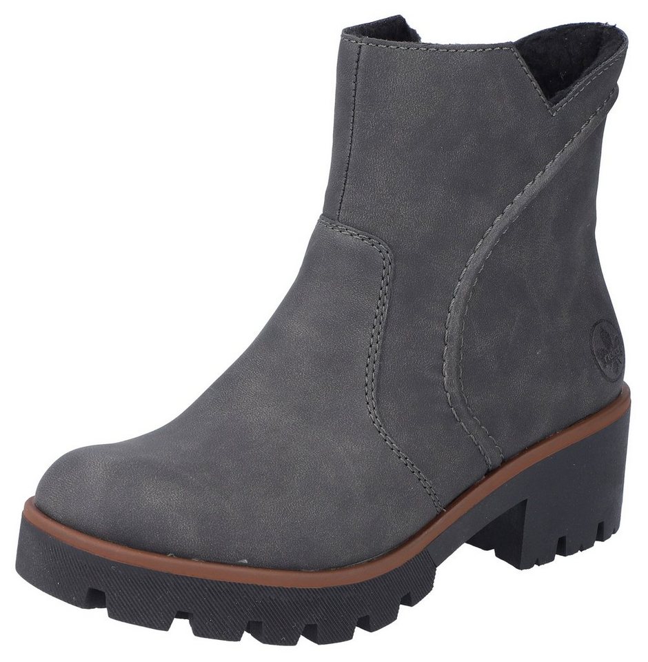 Rieker Winterstiefelette mit Innen-Reißverschluss für leichten Einschlupf