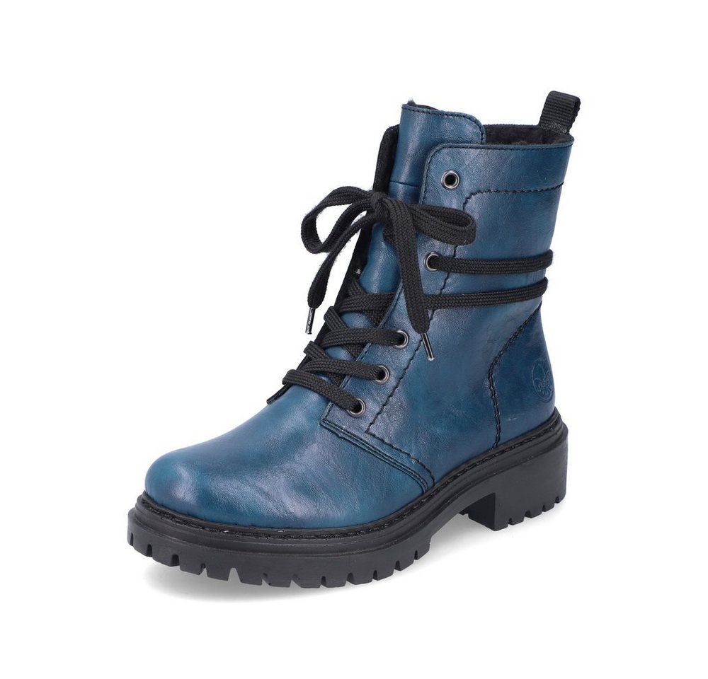 Rieker Schnürstiefelette (blau)