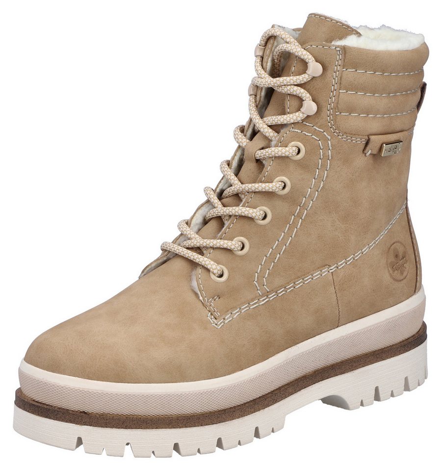 Rieker Winterstiefelette Plateauboots, Winterboots, Stiefelette mit riekerTEX-Membran