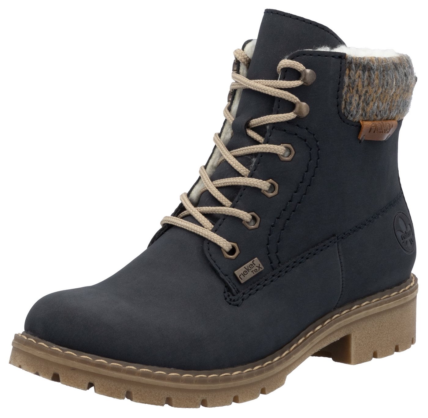 Rieker Winterstiefelette, Schnürboots, Stiefelette mit wasserabweisender riekerTEX-Membran