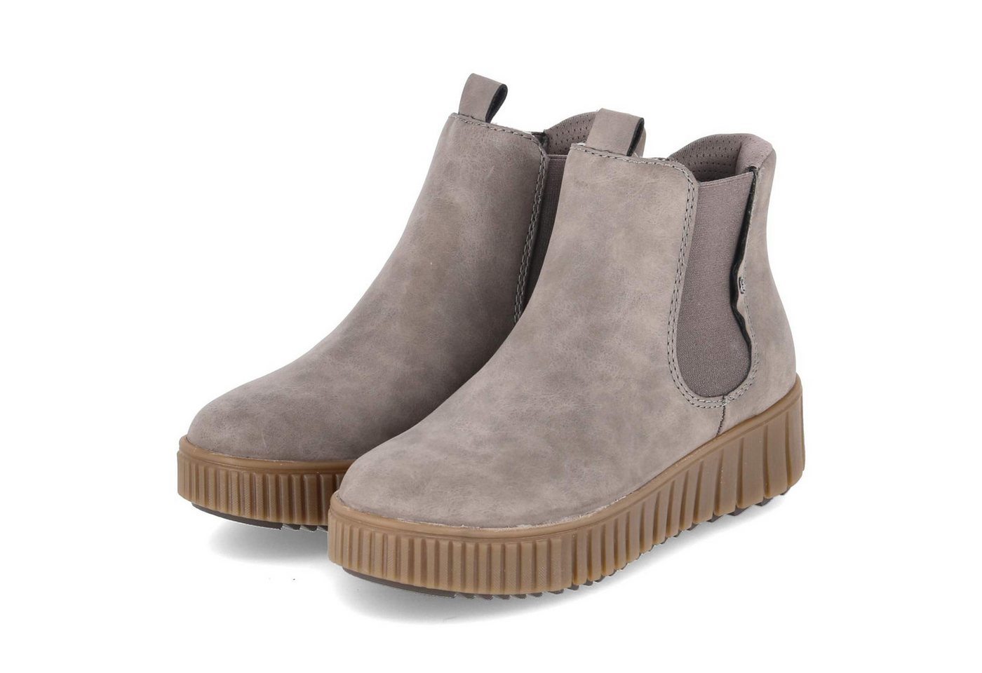Rieker Y6150-42 Damen Synthetik grau Winterstiefel