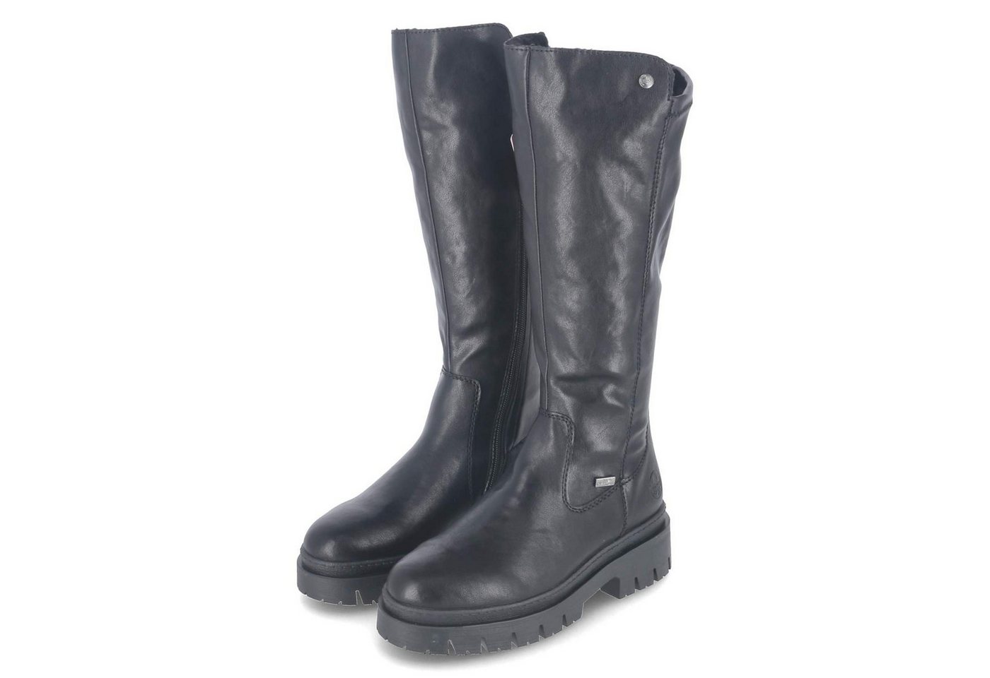Rieker Z9490-00 Damen Kunstleder schwarz Winterstiefel