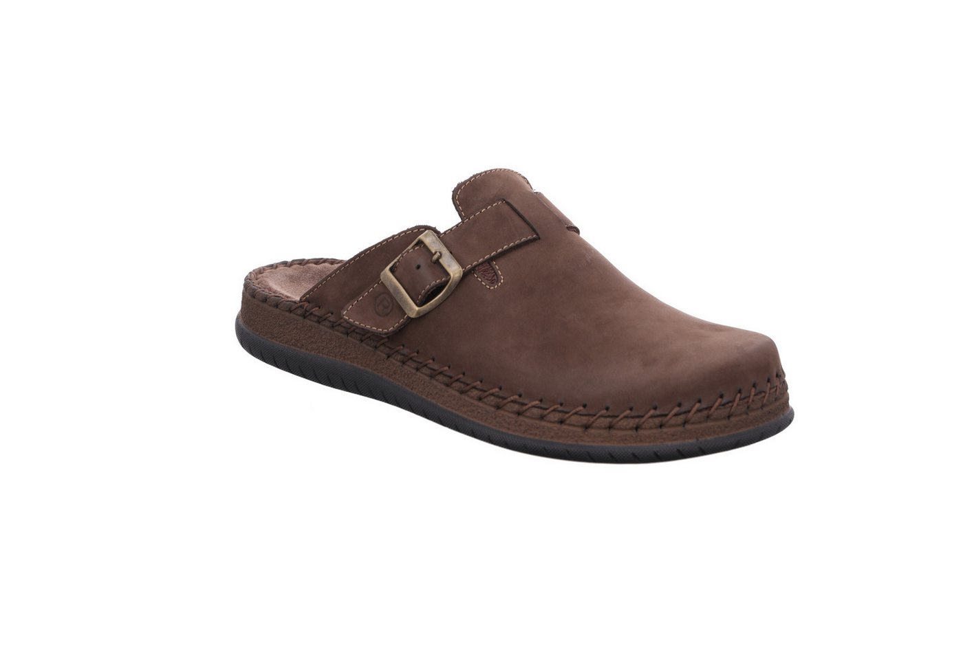 Rohde ALASSIO Clog Hausschuh, Sommerschuh mit aufwändiger Ziernaht