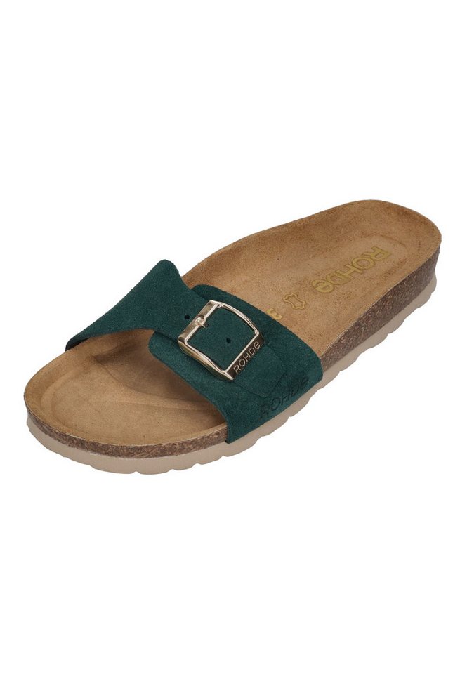 Rohde ALBA 5589 Pantolette Petrol