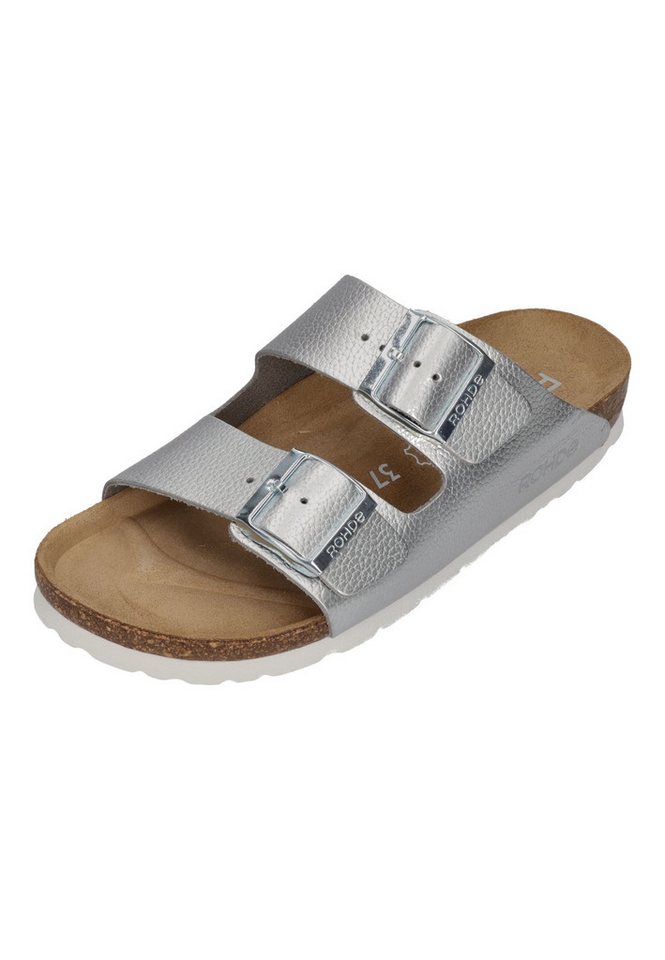 Rohde ALBA 5599 Pantolette Silber