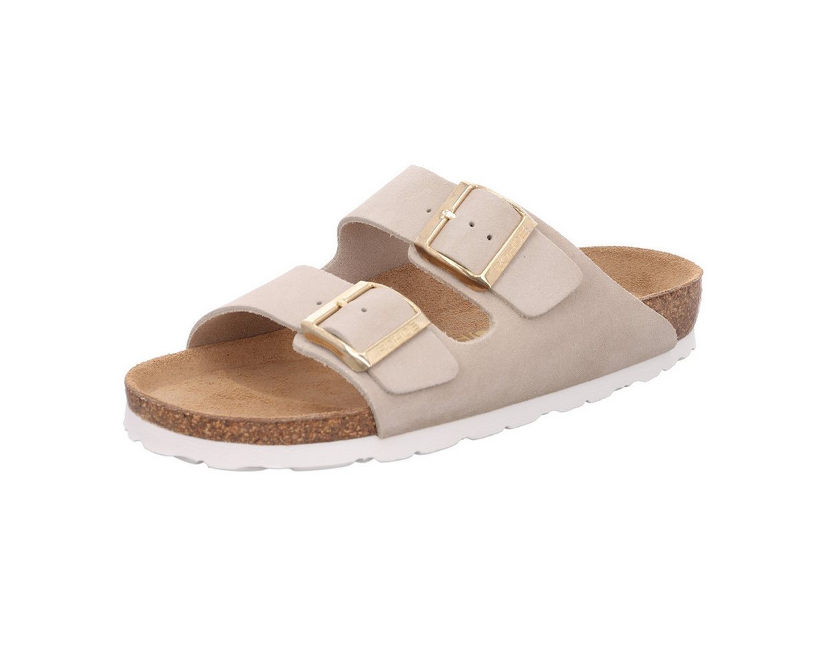 Rohde Alba Pantolette (1-tlg) Pantoletten - Verstellbare Schnallen, Flexible und langlebige Sohle (Elfenbein)