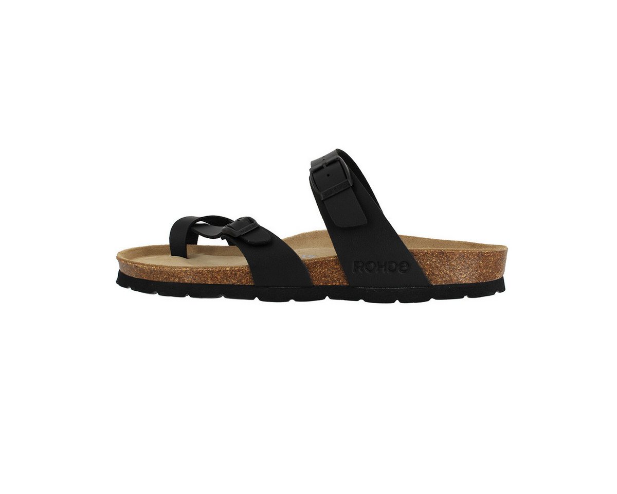 Rohde Alba Pantolette (1-tlg) Pantoletten - Verstellbare Schnallen, Flexible und langlebige Sohle