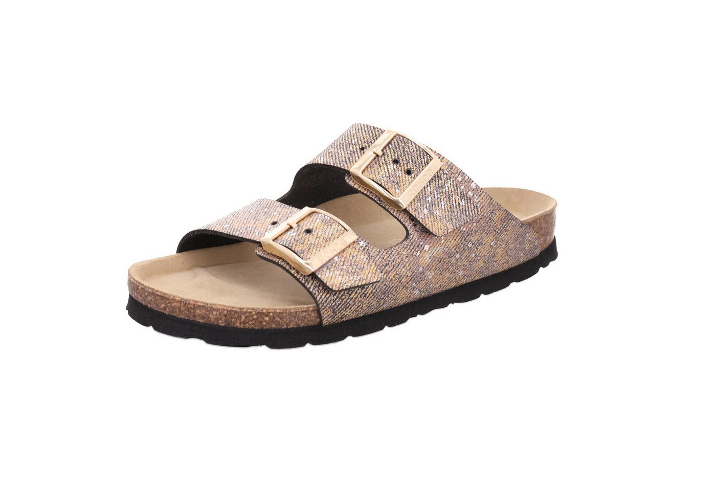 Rohde Alba Pantolette Sommerschuh, Hausschuh mit vorgeformten Softfußbett