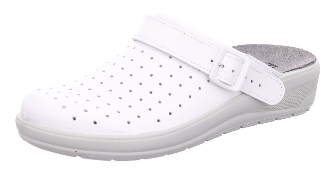 Rohde CATANIA Clog Pantoffel, Berufsschuh, Hausschuh, Homeslipper mit Plateausohle