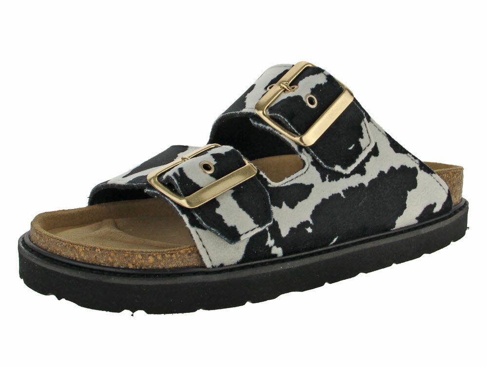 Rohde Damen Fußbett Pantolette Keilpantolette