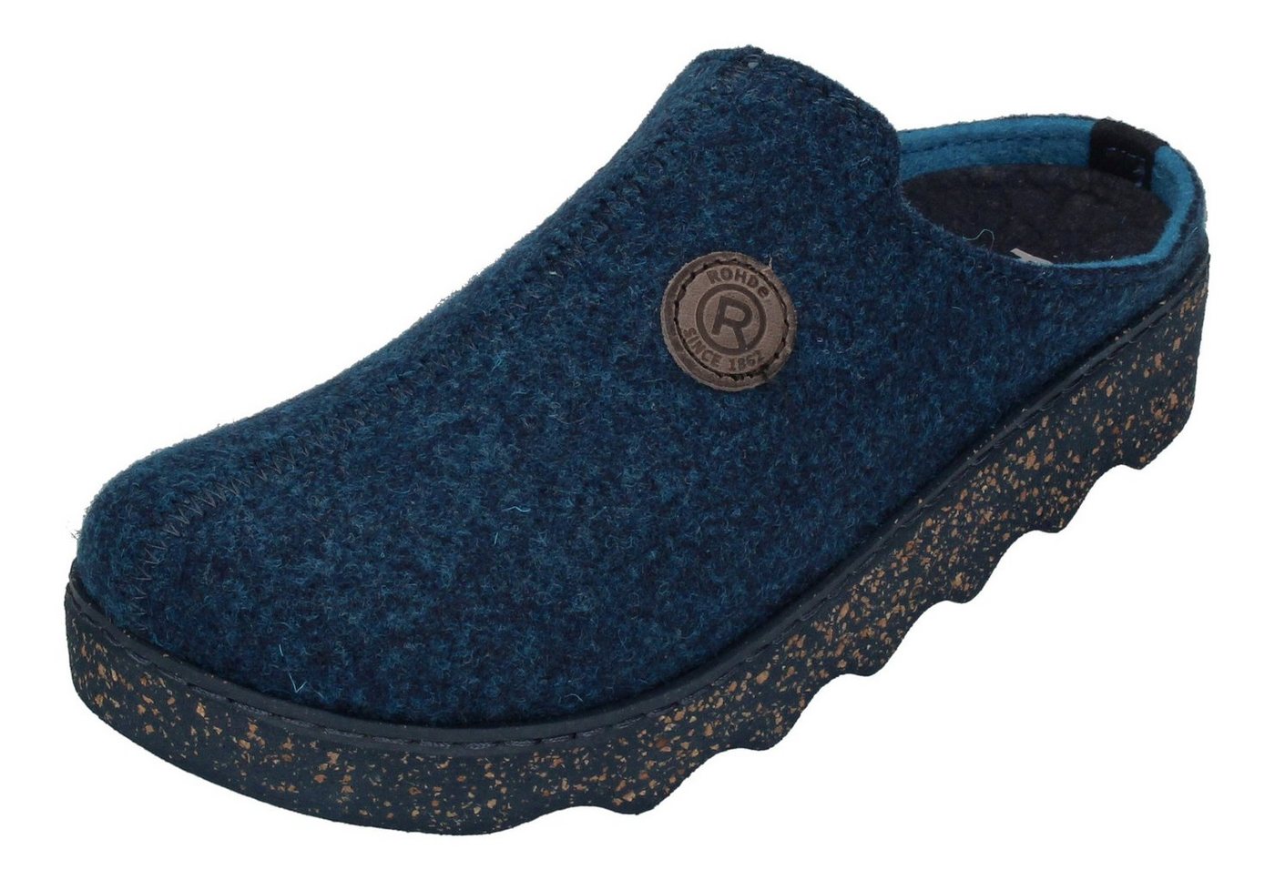 Rohde FOGGIA 6120-54 Hausschuh Kobalt