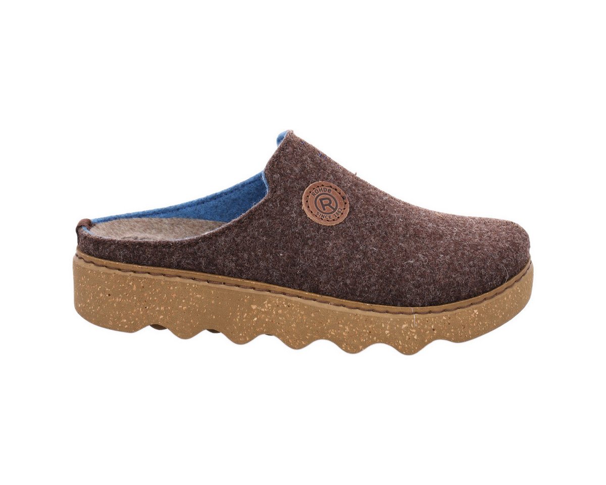 Rohde Foggia-D Clog (1-tlg) Clogs - Markanten Plateaulaufsohle, Angenehmes Tragegefühl