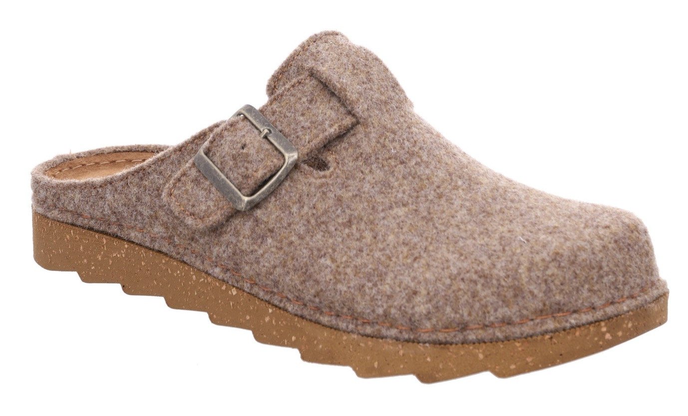 Rohde FOGGIA-H Pantoffel Hausschuh, Schlappen, Clog mit Schnallenverschluss