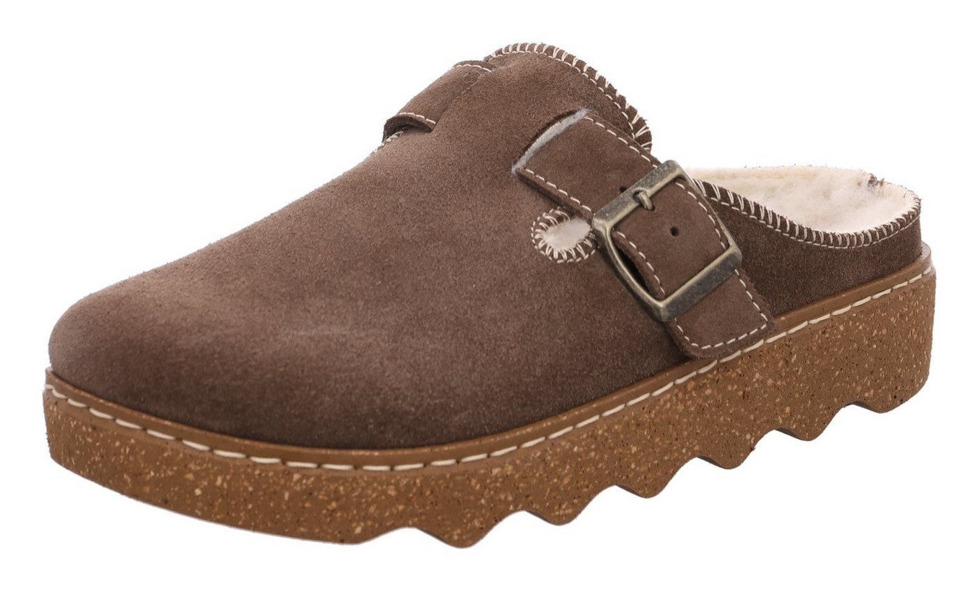 Rohde FOGGIA Pantoffel Homeslipper, Wohlfühlschuh mit Schnallenverschluss