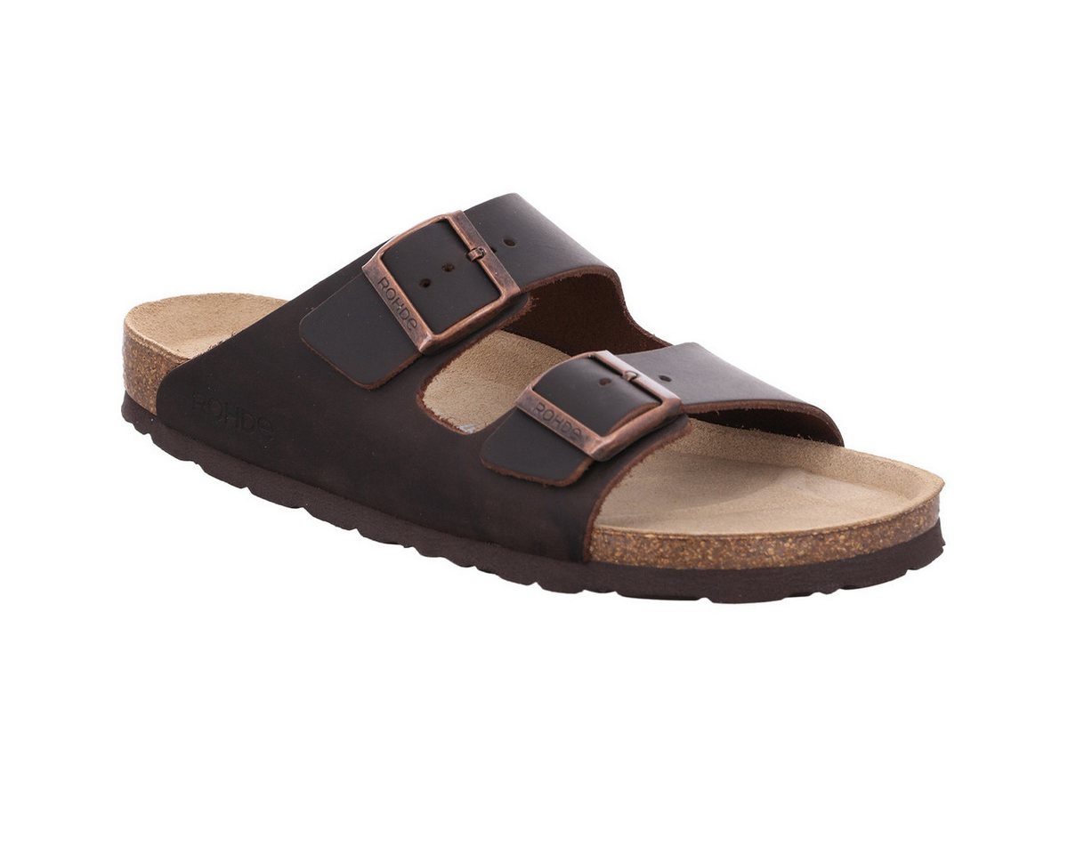Rohde Grado Pantolette (1-tlg) Pantoletten - Verstellbare Schnallen, Ergonomisch geformtes Fußbett