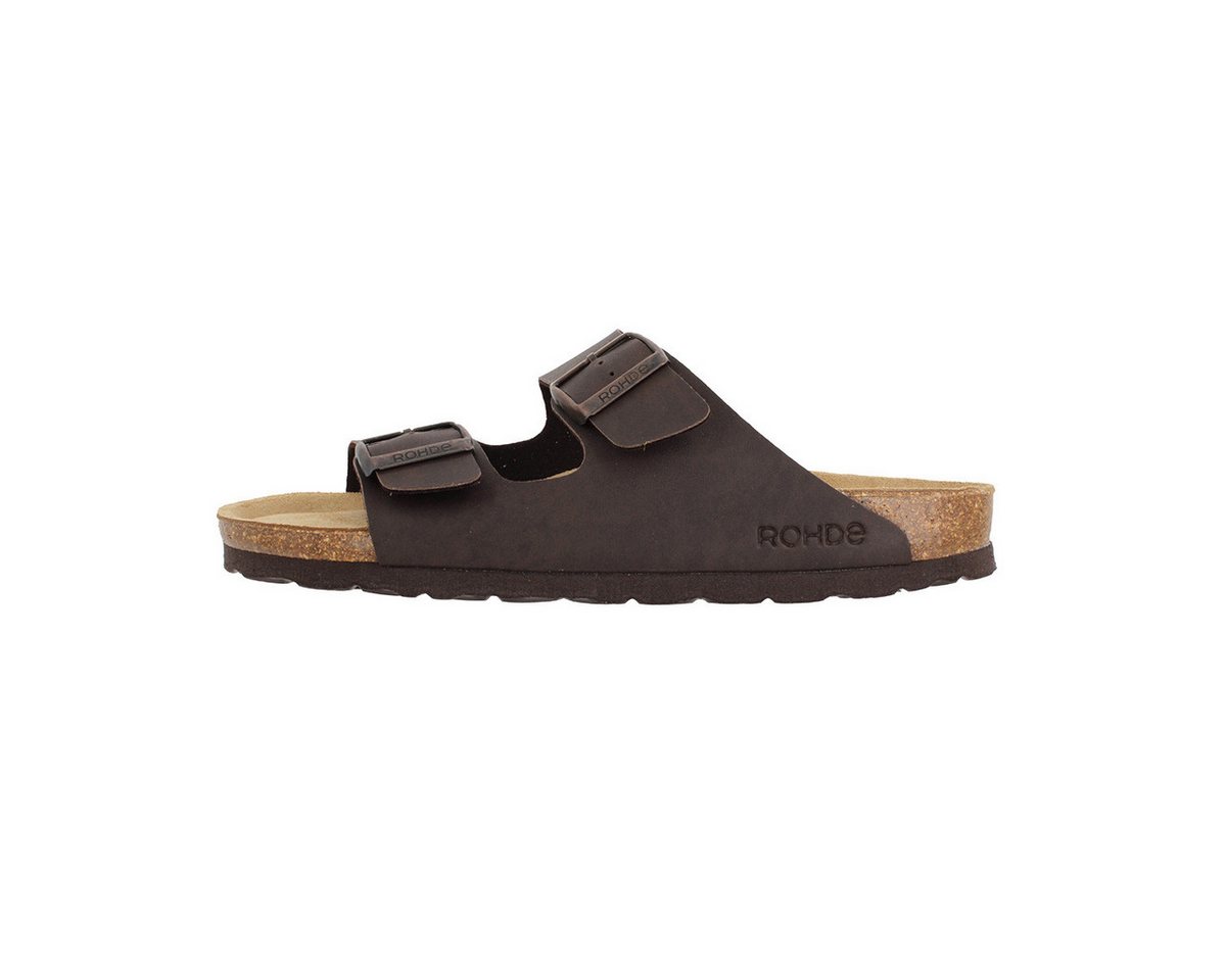 Rohde Grado Pantolette (1-tlg) Pantoletten - Verstellbare Schnallen, Flexible und langlebige Sohle