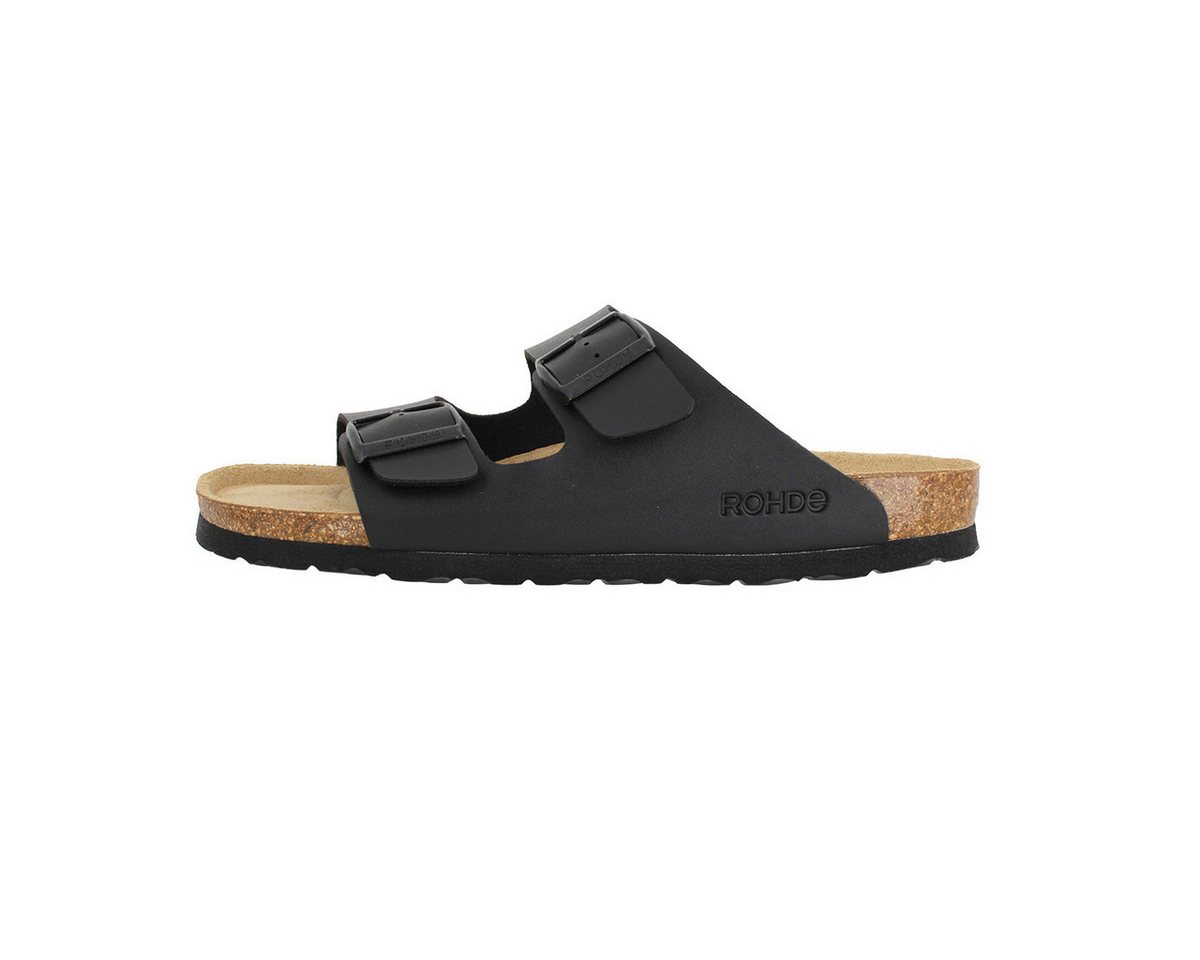 Rohde Grado Pantolette (1-tlg) Pantoletten - Verstellbare Schnallen, Flexible und langlebige Sohle