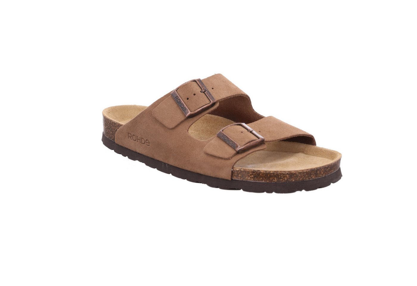 Rohde GRADO Pantolette Sommerschuh, Hausschuh, Schlappen, Strandschuh mit Softfußbett
