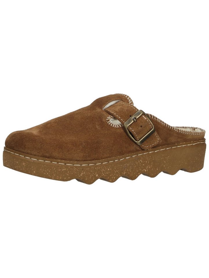 Rohde Hausschuhe Leder Hausschuh (braun)