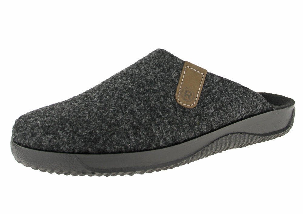 Rohde Herren Pantoffeln Pantoffel (grau)