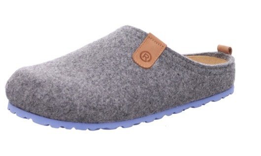 Rohde NAPOLI-H Pantoffel, Clog, Hausschuh, Homeslipper mit herausnehmbarer Innensohle