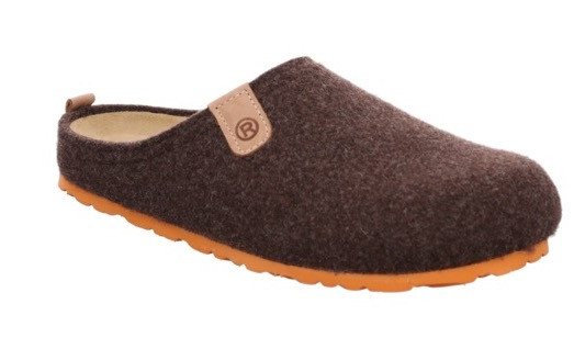 Rohde NAPOLI-H Pantoffel, Clog, Hausschuh, Homeslipper mit herausnehmbarer Innensohle