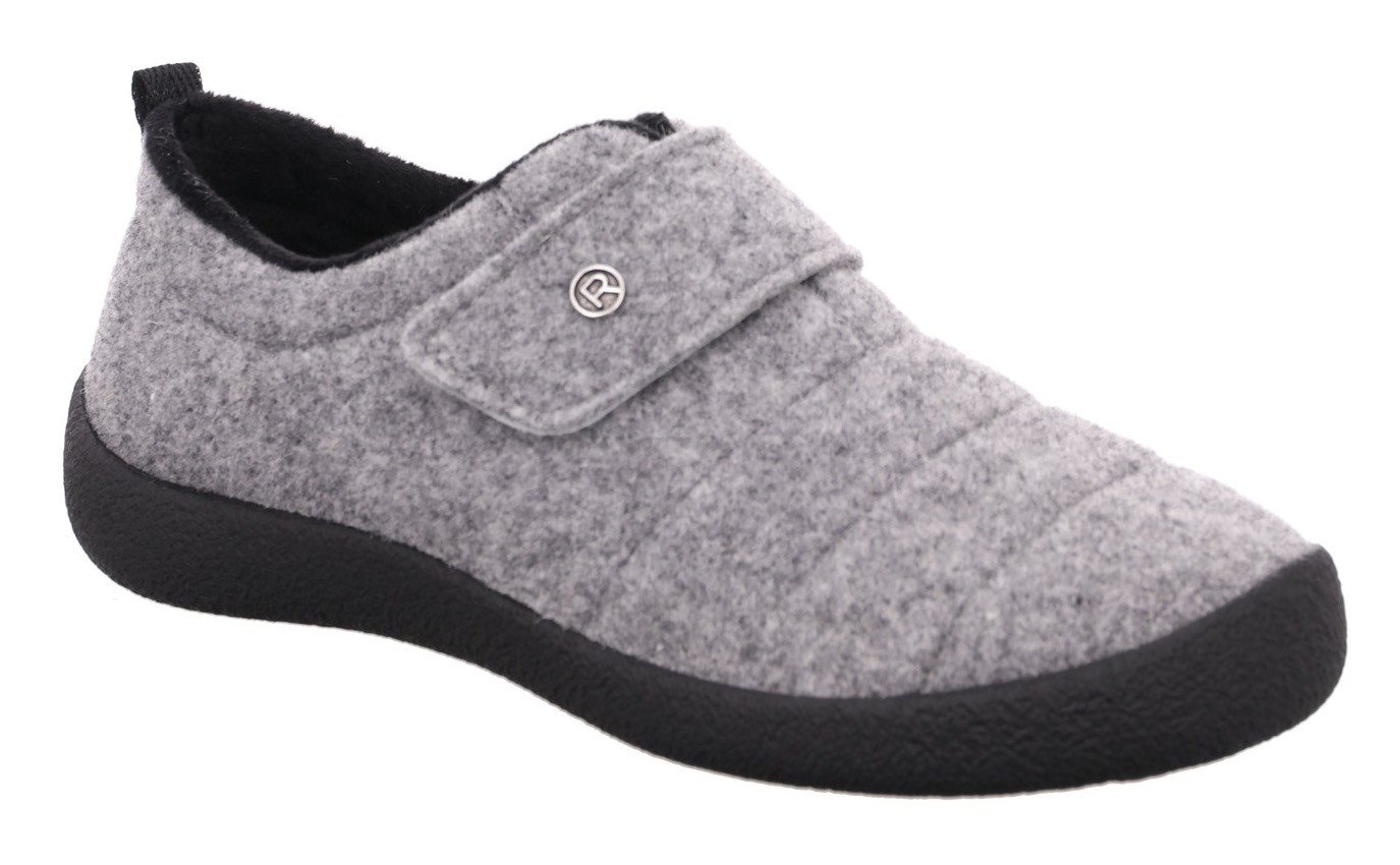 Rohde OLBIA Hausschuh Homeslipper, Wohlfühlschuh mit Klettverschluss