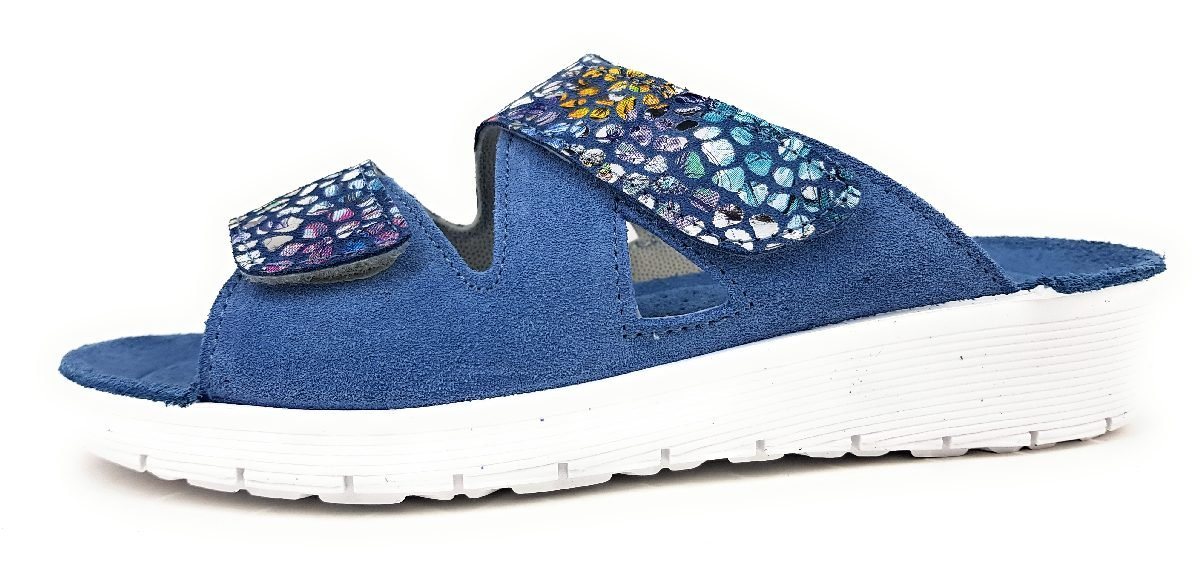 Rohde Pantolette Hausschuh (blau)