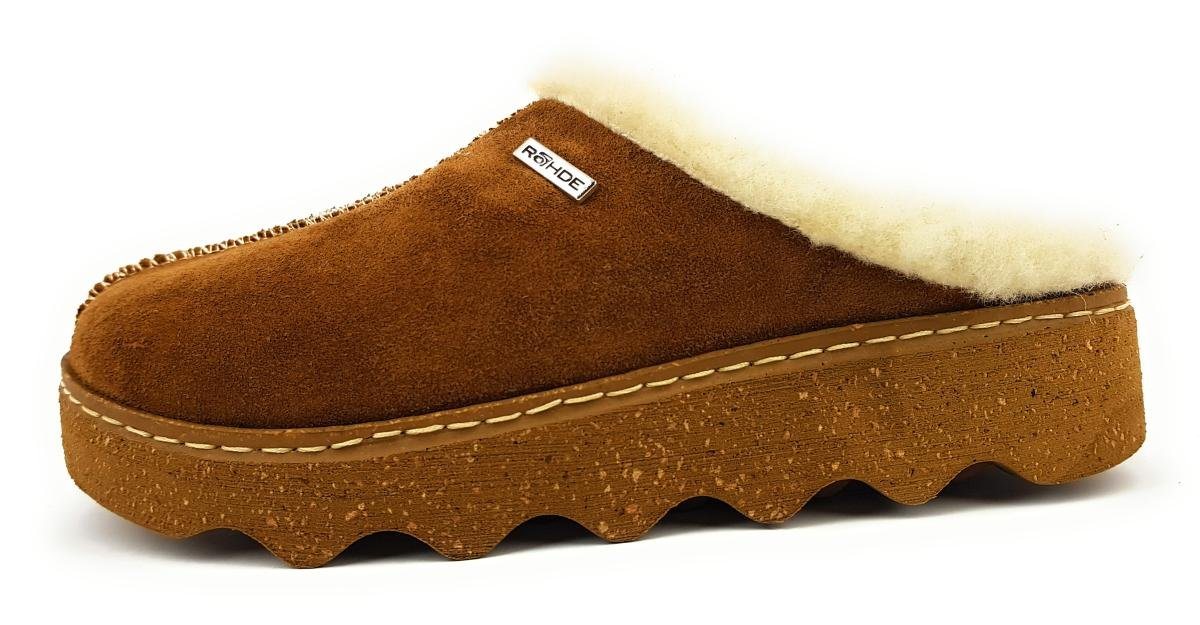 Rohde Pantolette Hausschuh (braun)